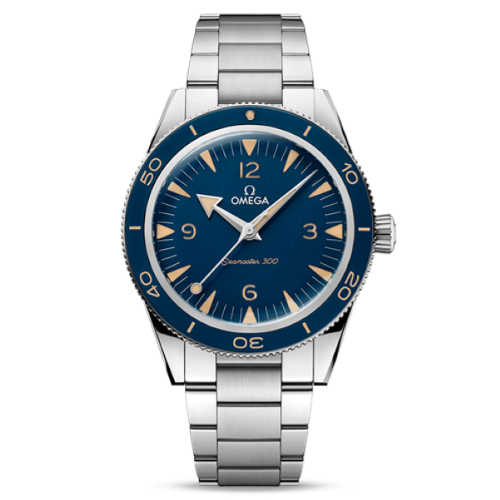 Seamaster 300 Steel Blue Dial 41mm Watch -234.30.41.21.03.001