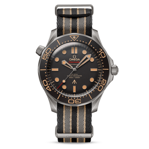 Seamaster Diver 300M James Bond Edition Nato Strap 42mm Watch -210.92.42.20.01.001