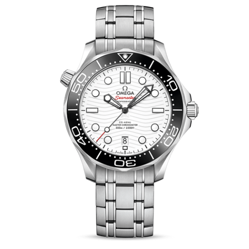 Seamaster 300M Steel White Dial 42mm Watch 210.30.42.20.04.001