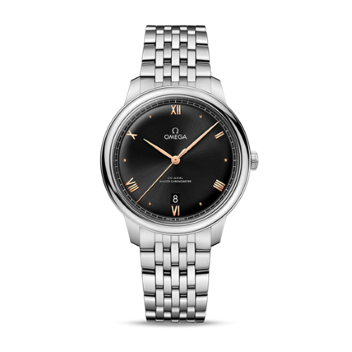 De Ville Prestige Black Dial Steel 40mm Watch -434.10.40.20.01.001
