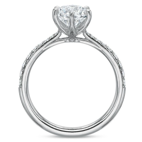 New Aire Classic Solitaire Style Engagement Ring 229334W