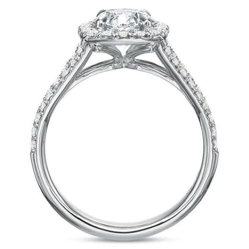 New Aire Cushion Halo Engagement Ring 284634W