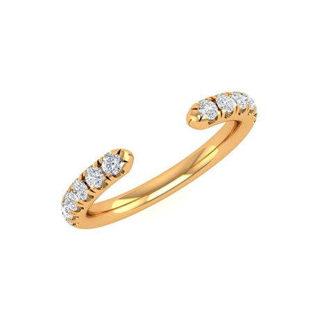 Open Diamond Ring - R01728