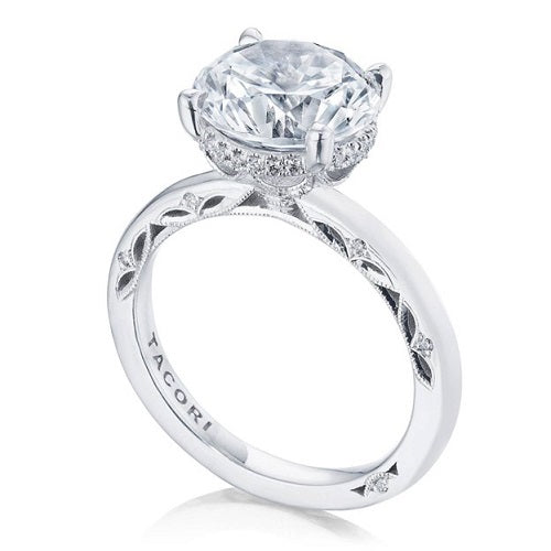 Dantela Round Solitaire Engagement Ring 2689 2.2 RD 8.5 W