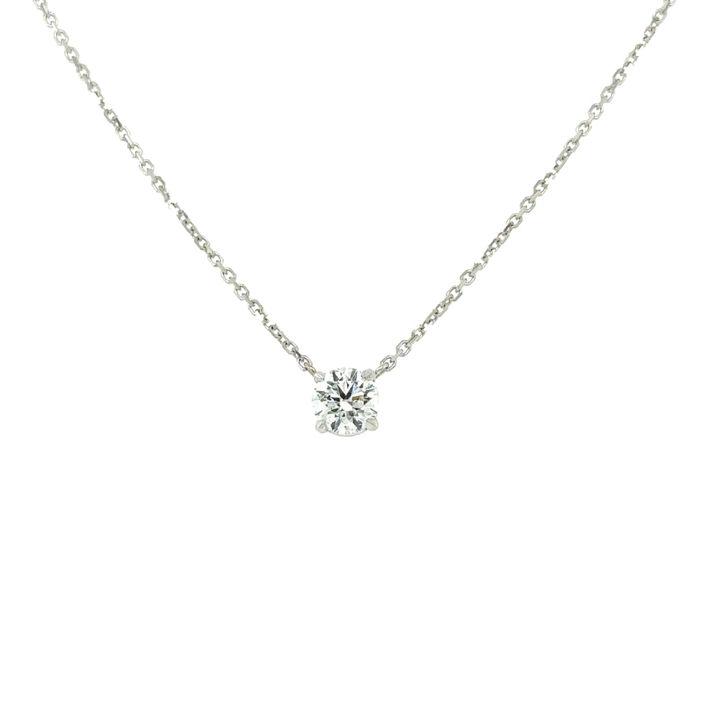 0.50 carat Diamond Pendant Necklace -0.50DPRW-I/VS2