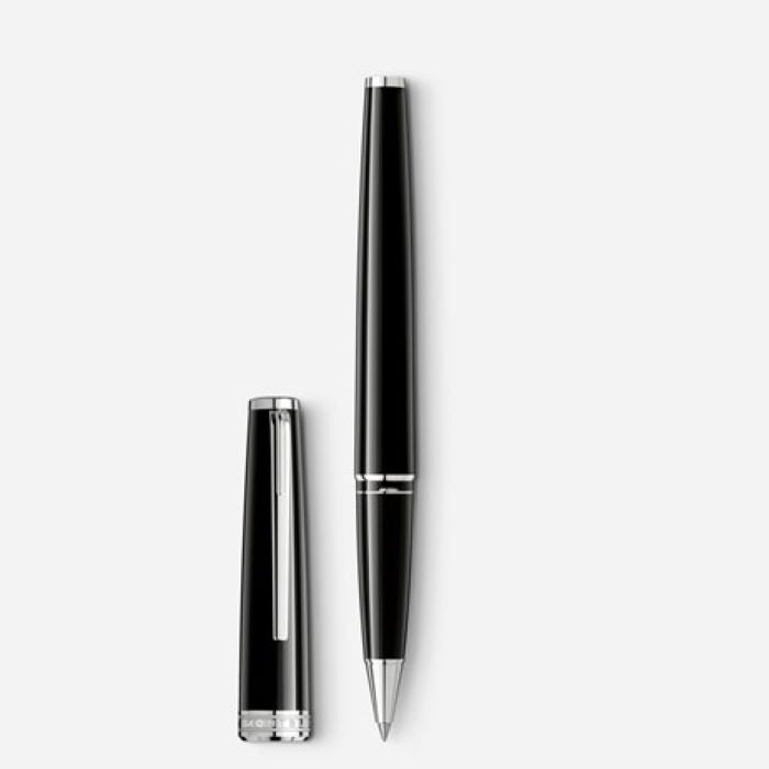 Black Pix Rollerball Pen with a Platinum-Coated Clip -114796
