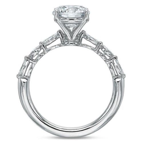 Grand Aire Engagement Ring 2465 Precision Set