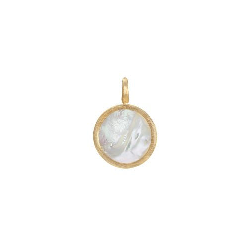 Jaipur Color Medium Stackable Pendant with Pearl -PB2 MPW Y