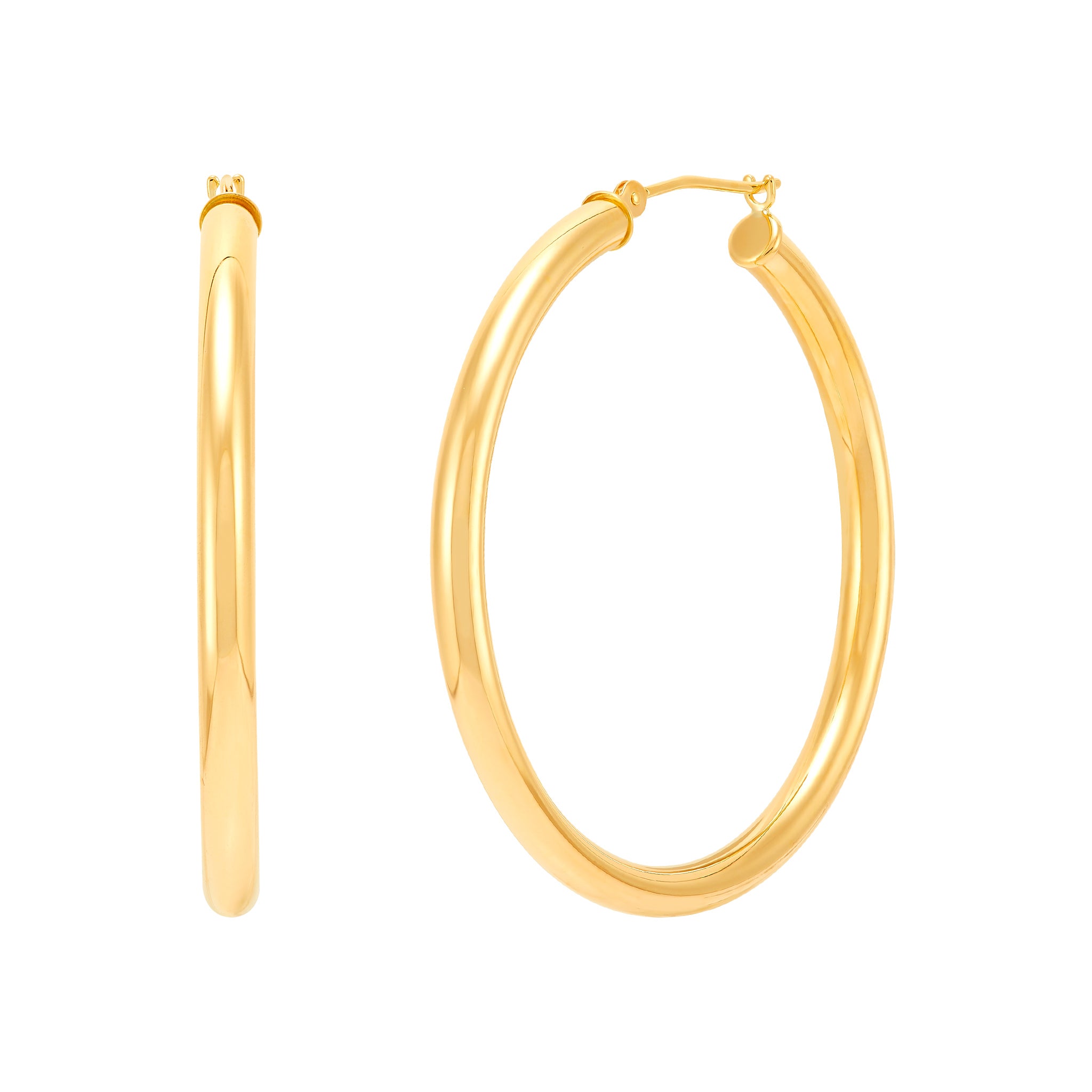 3X40mm Hoop Earrings - E10-3040