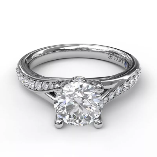 Designer Split Band Engagement Ring S3593