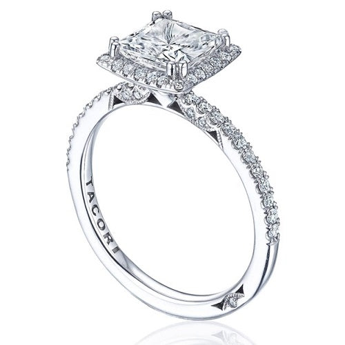Simply Tacori Princess Bloom Engagement Ring 2676 1.5 PR CU 5.5 W