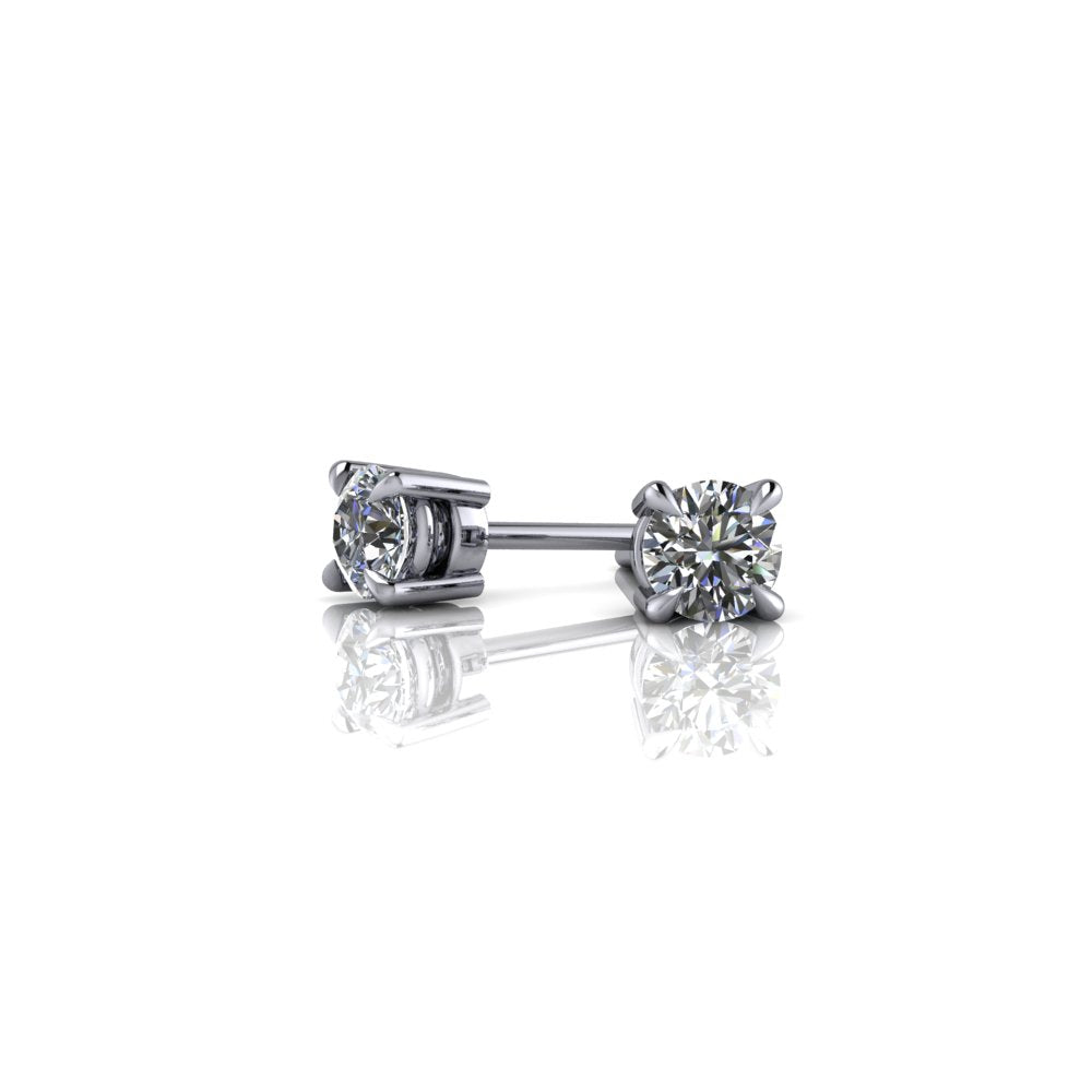 0.53 carat Diamond Stud Earrings - 0.50DSTRW-DE/VS
