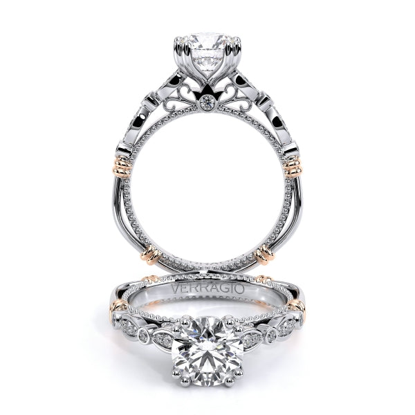 Parisian Vintage Lace Engagement Ring -D-100 Verragio
