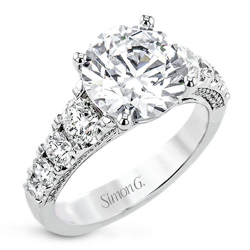 Graduated Diamond Engagement Ring LR2800 Simon G
