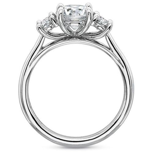 New Aire Three Stone Engagement Ring 202034W Precision Set