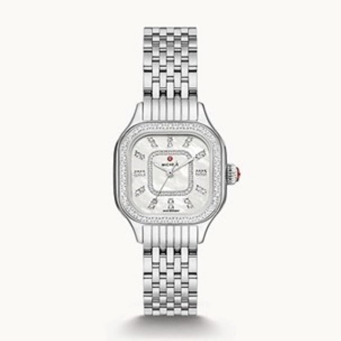 Meggie Diamond Stainless Steel Watch -MWW33B000001