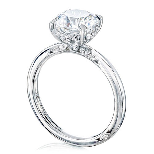 Simply Tacori Round Solitaire Engagement Ring -2688 1.5 RD 8