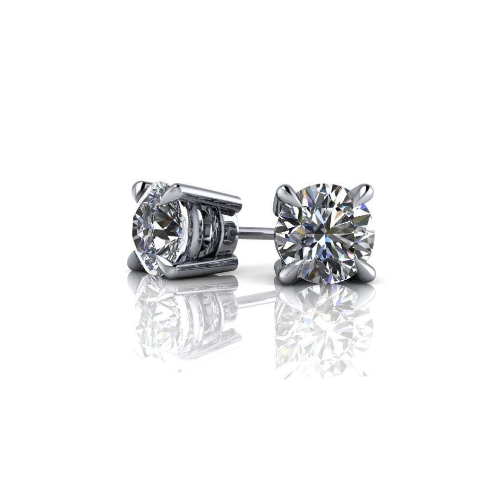 1.80 carat Diamond Stud Earrings - 1.80DSTRW-E/VS