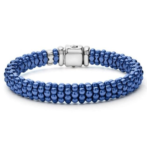 Blue Caviar Ceramic Beaded Bracelet 05-81017-CL8 LAGOS