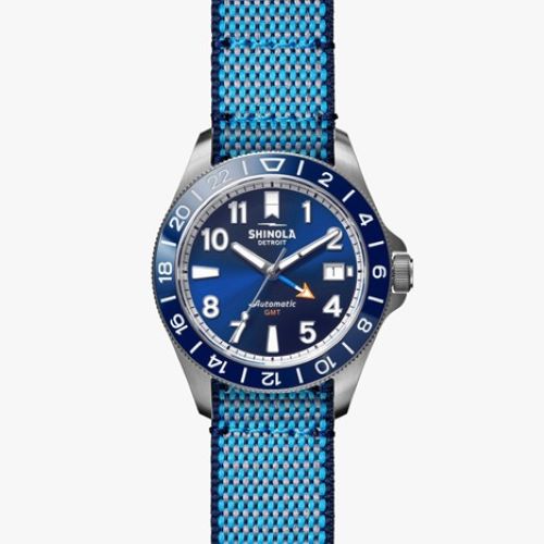 'The Monster GMT' Blue Dial 40mm Watch -S0120247286