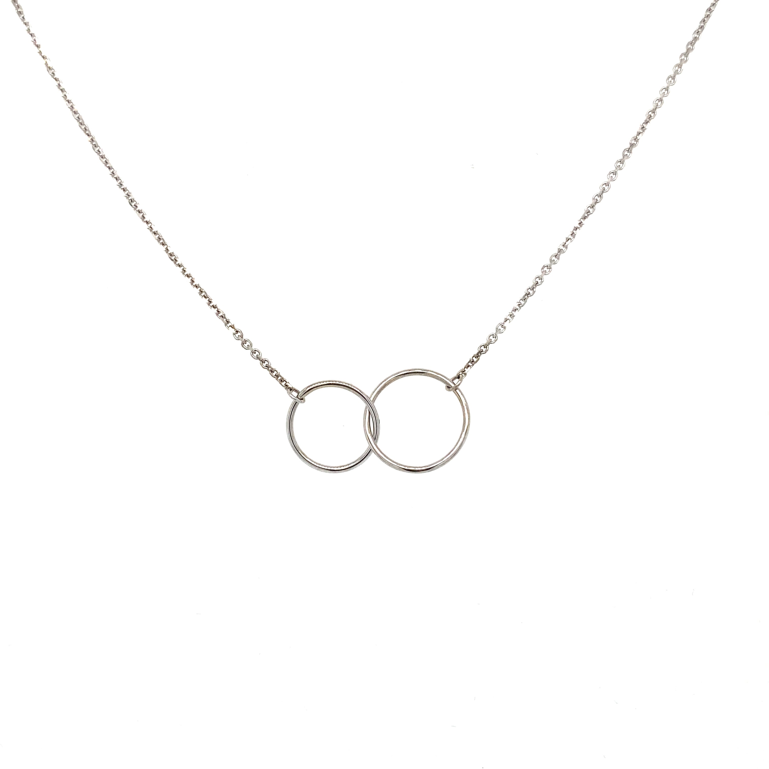 Mini Interlocking Circles Necklace - MICN