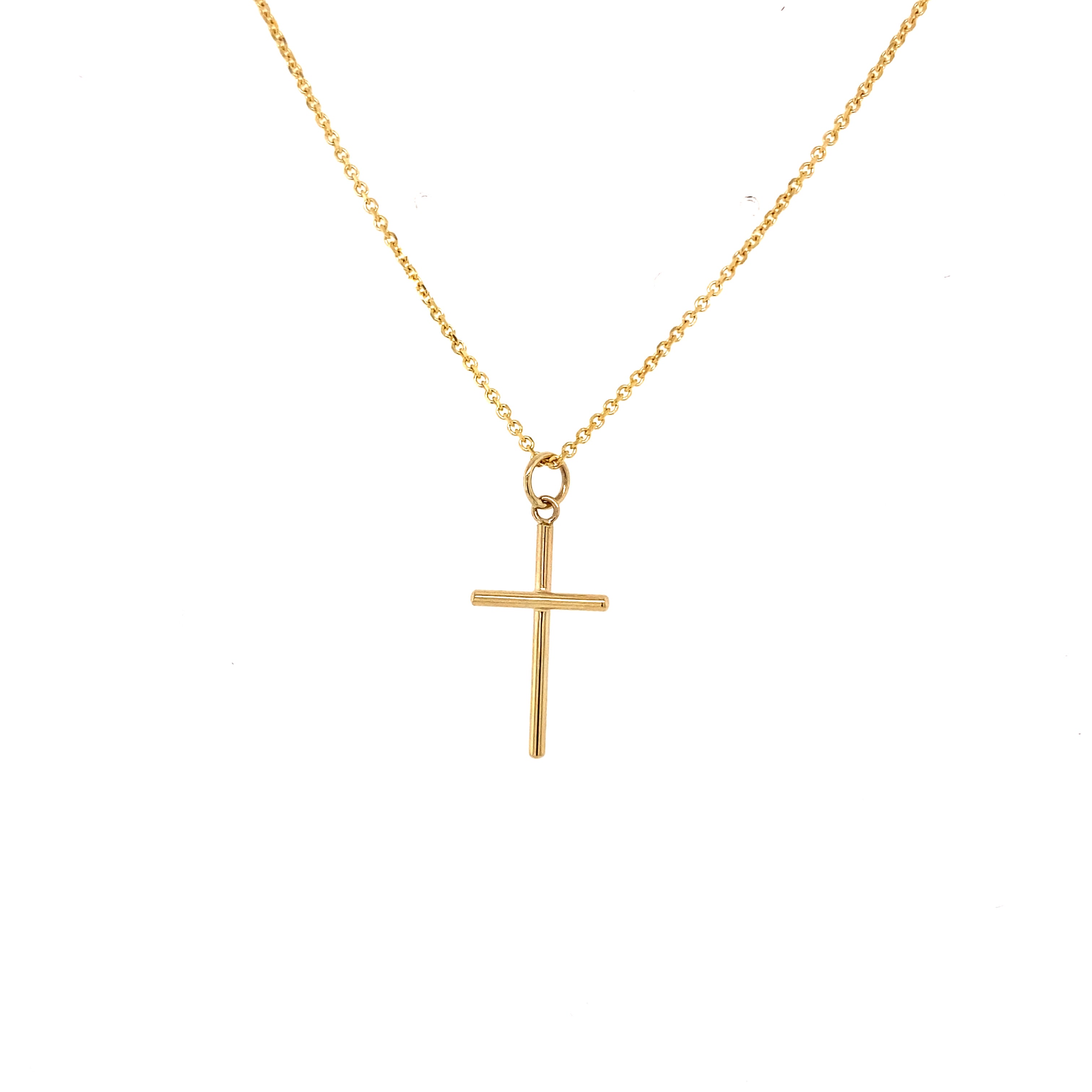 Small Cross Pendant Necklace -SCP