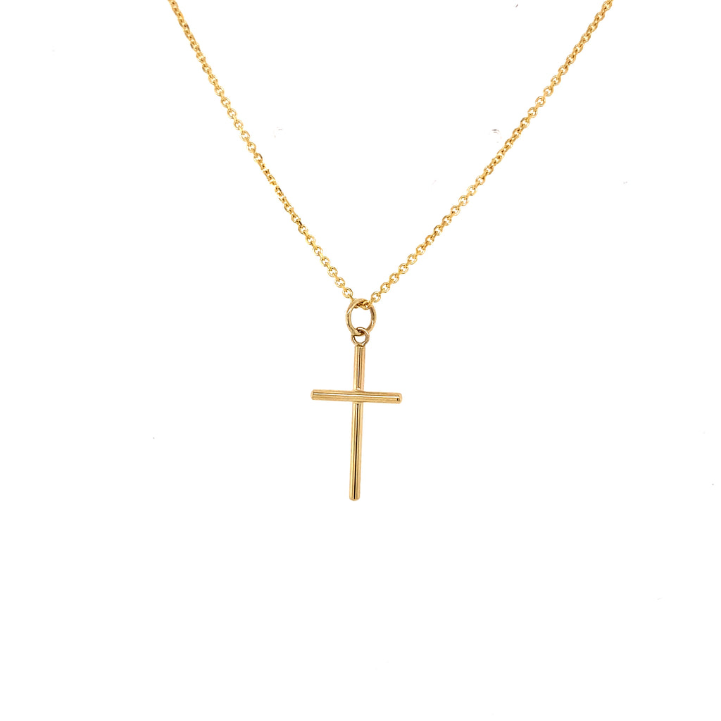 Small Cross Pendant Necklace -SCP