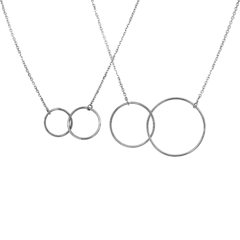 Interlocking Circles Necklace -ICN
