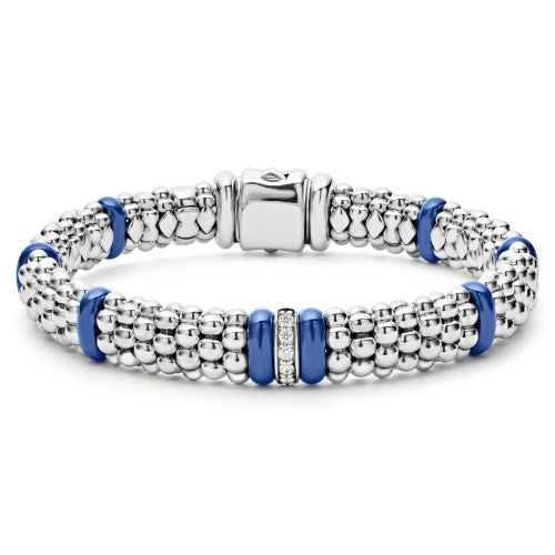 Blue Caviar Single Station Diamond Caviar Bracelet 05-81437-CL LAGOS
