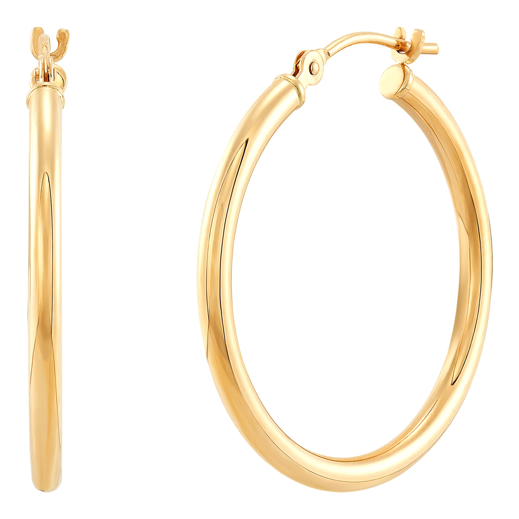 2X25mm Hoop Earrings - E10-2025