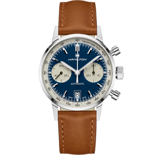 Intra-matic Auto Chrono 40mm with Blue Dial H38416541
