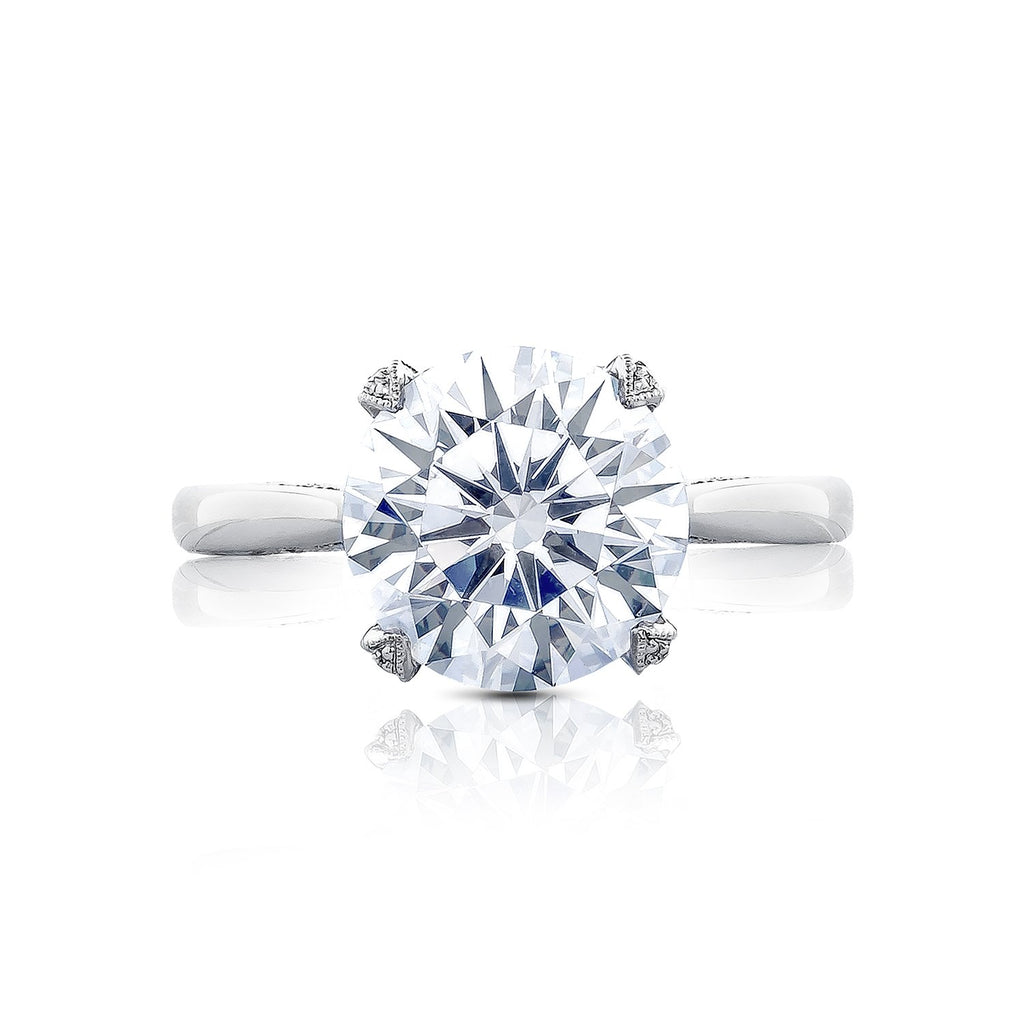 'RoyalT' 9mm Round Solitaire Engagement Ring -HT 2625 RD 9 Tacori
