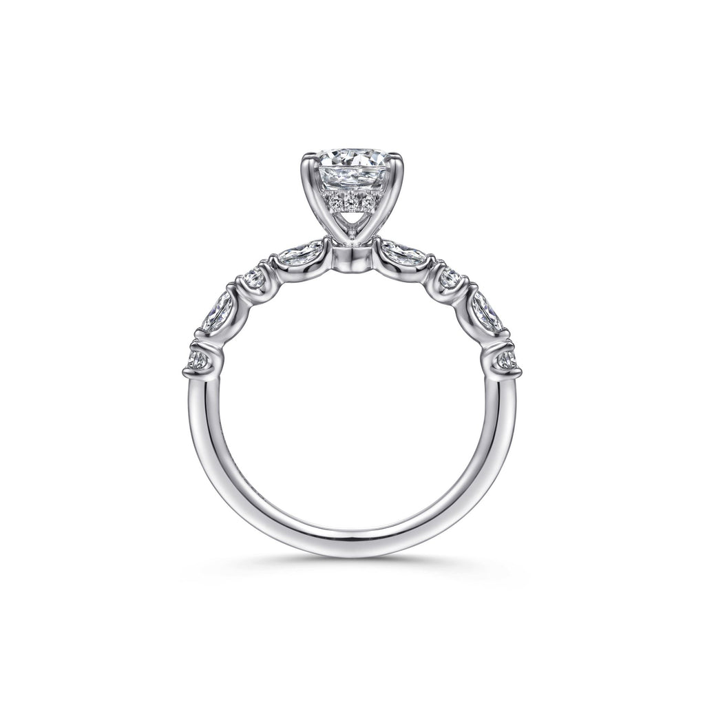 Contemporary 'Juliet' Engagement Ring -ER15607R4W44JJ.CSCZ