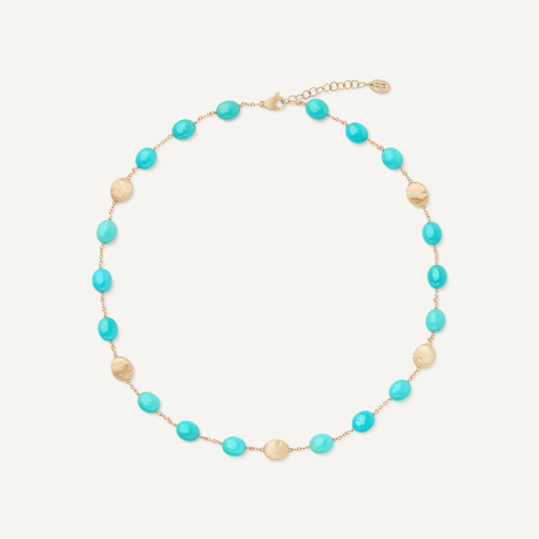 Siviglia Turquoise Beaded Necklace -CB2769 TU01Y