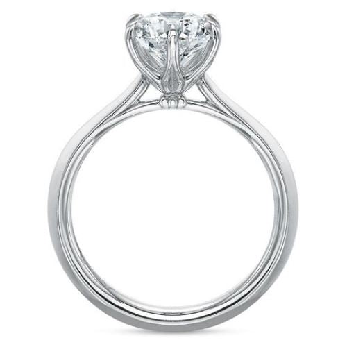 New Aire Solitaire Engagement Ring 2960 White Gold