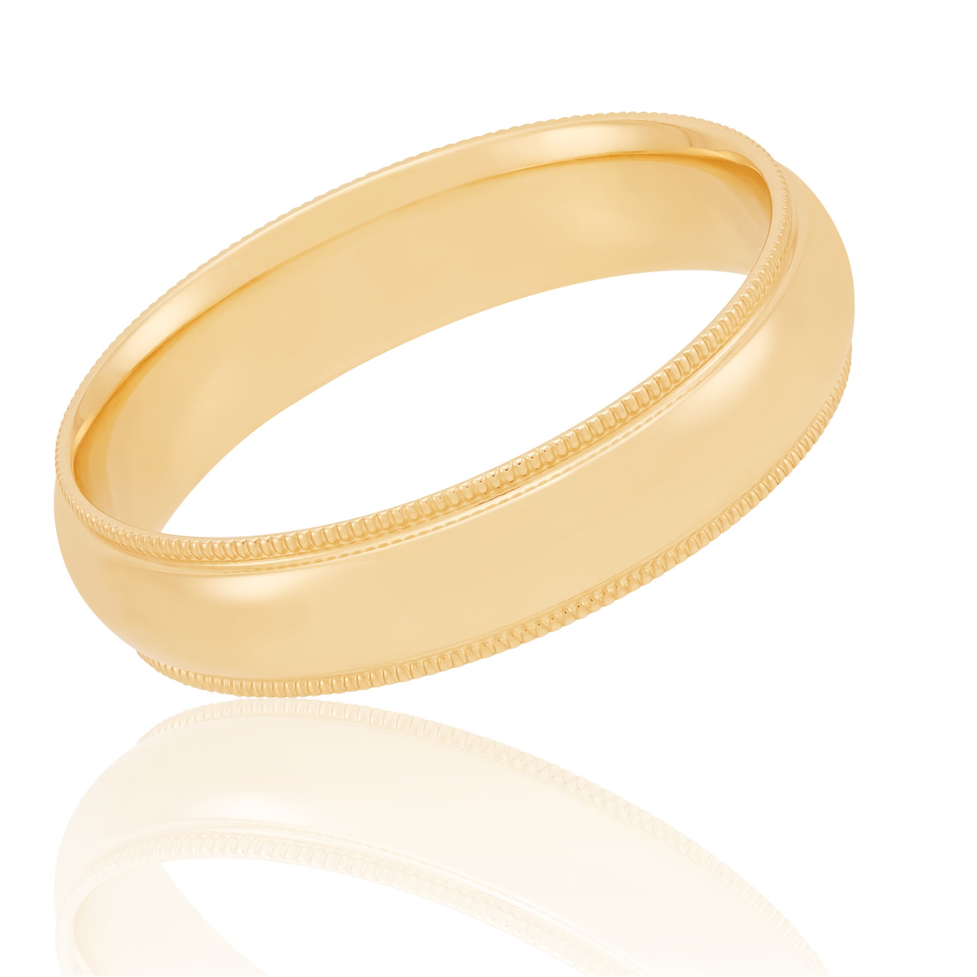 5mm Comfort Fit Milgrain Band - RGB-NH5MG-014Y1000