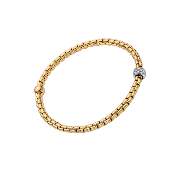 18k Two Tone Eka Flex-it Bracelet -73301BX