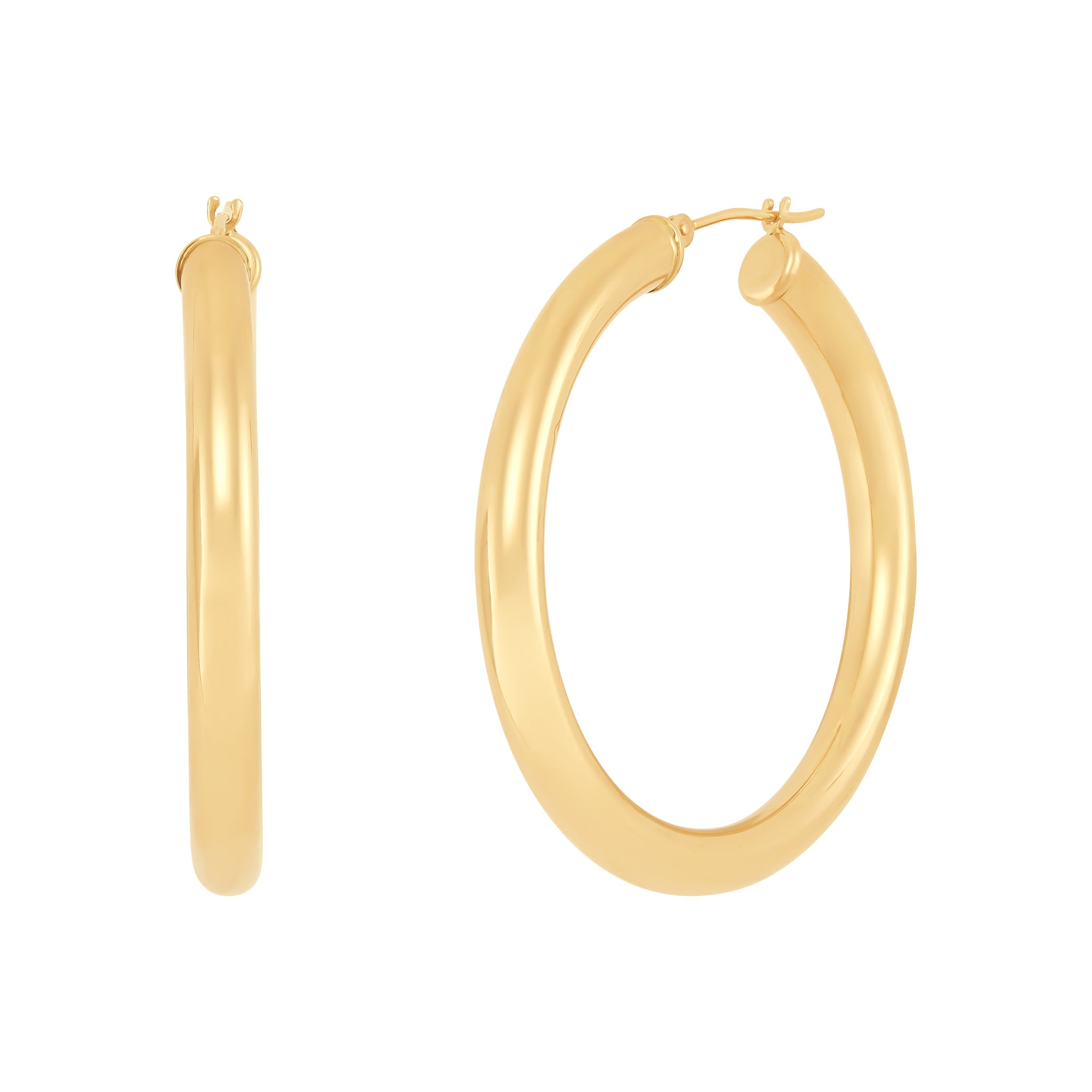 4X40mm Hoop Earrings - E10-4040
