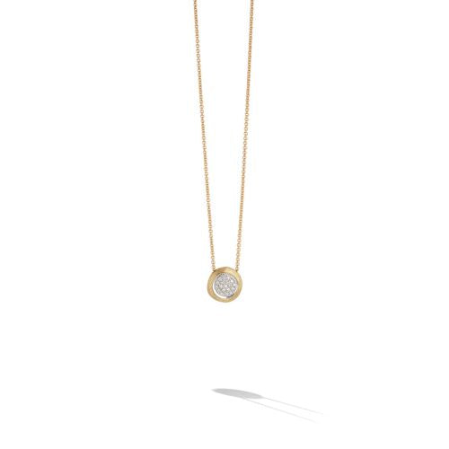 Jaipur Delicati Diamond Bead Pendant Necklace CB1809 B YW