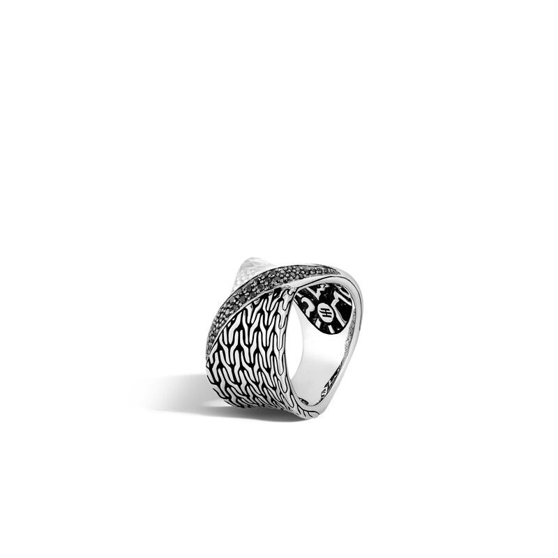 Twisted Pave Ring -RBS9003044BLSBNX7