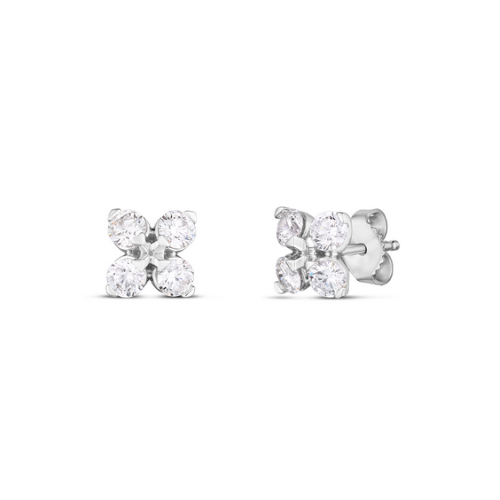 Love In Verona Diamond Stud Earrings -111465AWERX0 Roberto Coin Inc.