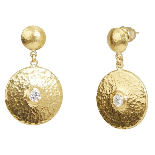 Droplet 24k Gold Drop Earrings GUE-YG-DI-306 Gurhan New York, Inc