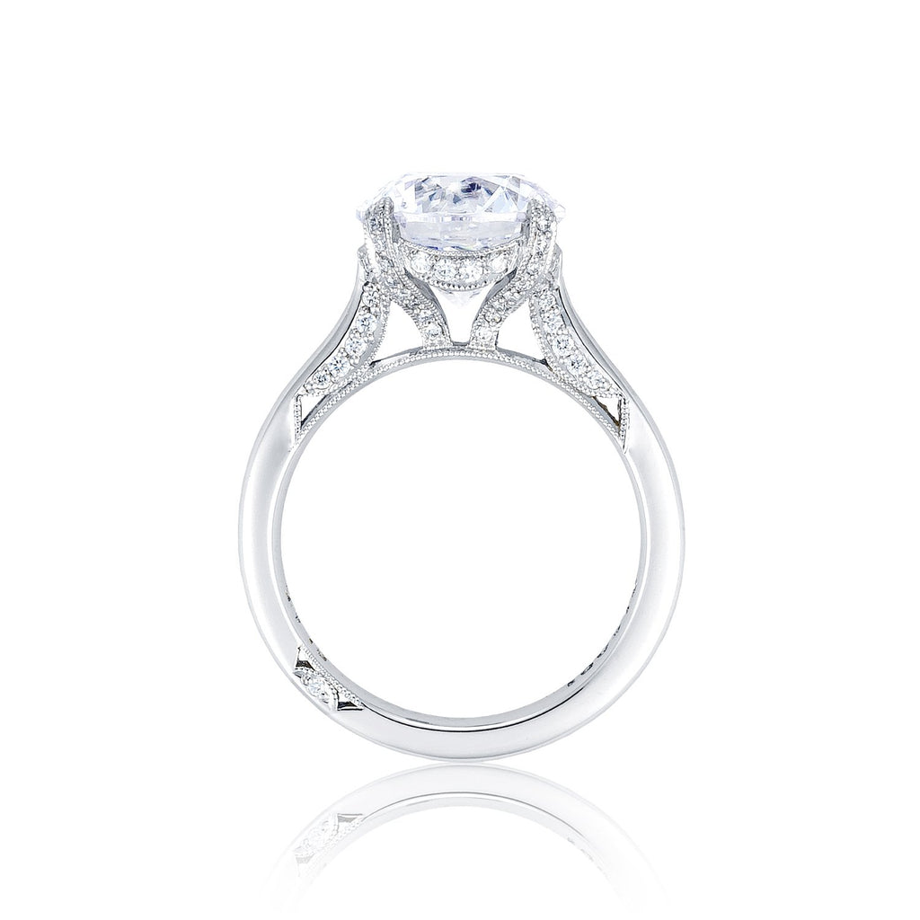 'RoyalT' 9mm Round Solitaire Engagement Ring -HT 2625 RD 9 Tacori
