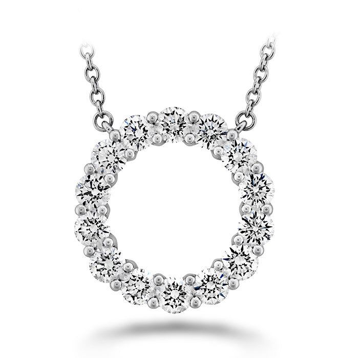 Diamond Circle Necklace -CNUB24918008W72000
